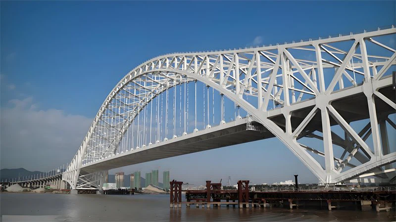 Steel Structure Arch Bridge